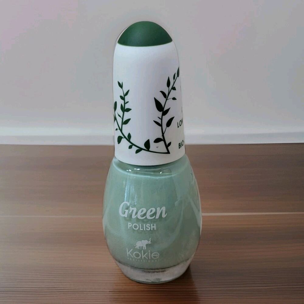 Kokie Professional Green Nail Polish – "What Deadline?" (GP11) – New & Unused